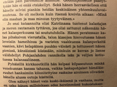 Rakkauden runo! (Kun luen Aino Kallasta)